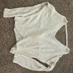 Medium, white sweater